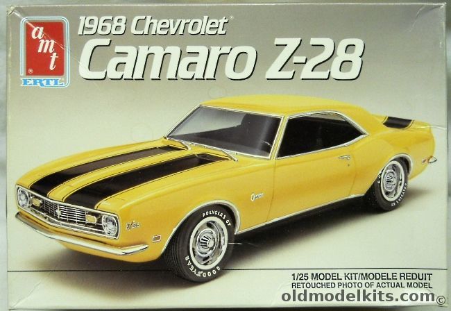 AMT 1/25 1968 Chevrolet Camaro Z28, 6559 plastic model kit